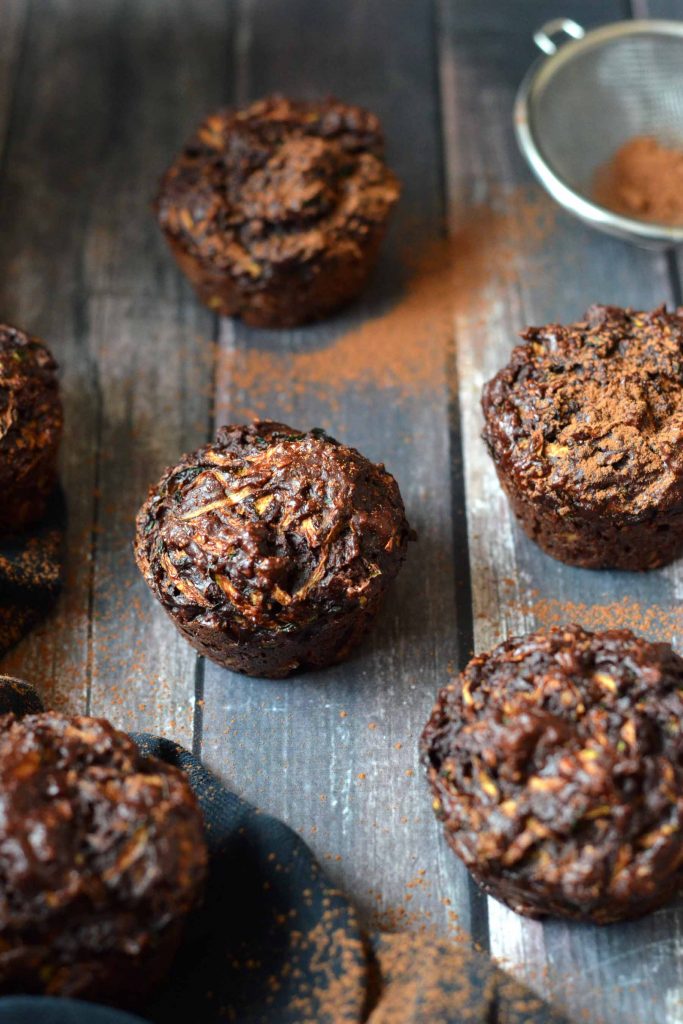 Proteïne chocolade muffins